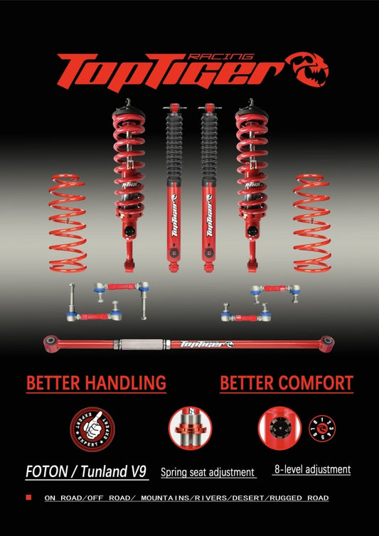 Foton Tunland V9 - 2" Lift Kit