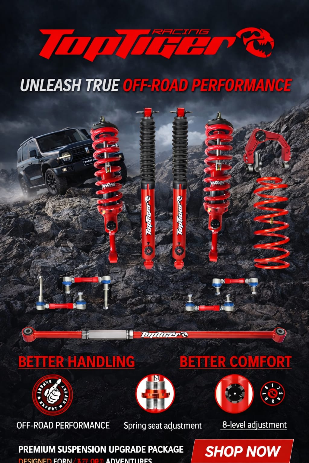 GWM Tank 300 - 2" Lift Kit